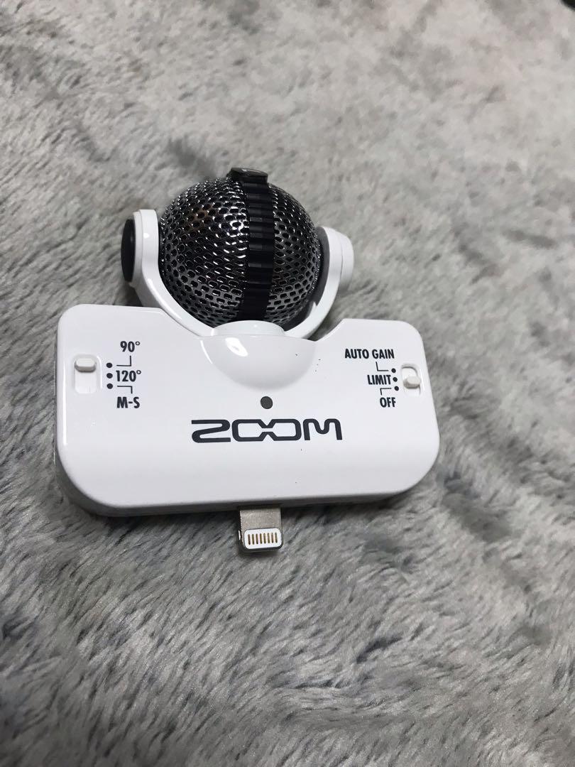 Zoom iQ5 stereo Microphone for IOS devices iPad-iPhone (Category: Microphones) located in Manila. Submitted by racz03 (Listing ID 1026873755, Image 1). Description: Zoom iQ5 Stereo microphone for IOS devices iPad iPhone Turn your iPhone in to professional Recorder.. Bought in japan Specs on 5th photo Market value on 6th photo.