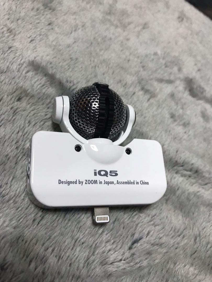 Zoom iQ5 stereo Microphone for IOS devices iPad-iPhone (Category: Microphones) located in Manila. Submitted by racz03 (Listing ID 1026873755, Image 2). Description: Zoom iQ5 Stereo microphone for IOS devices iPad iPhone Turn your iPhone in to professional Recorder.. Bought in japan Specs on 5th photo Market value on 6th photo.