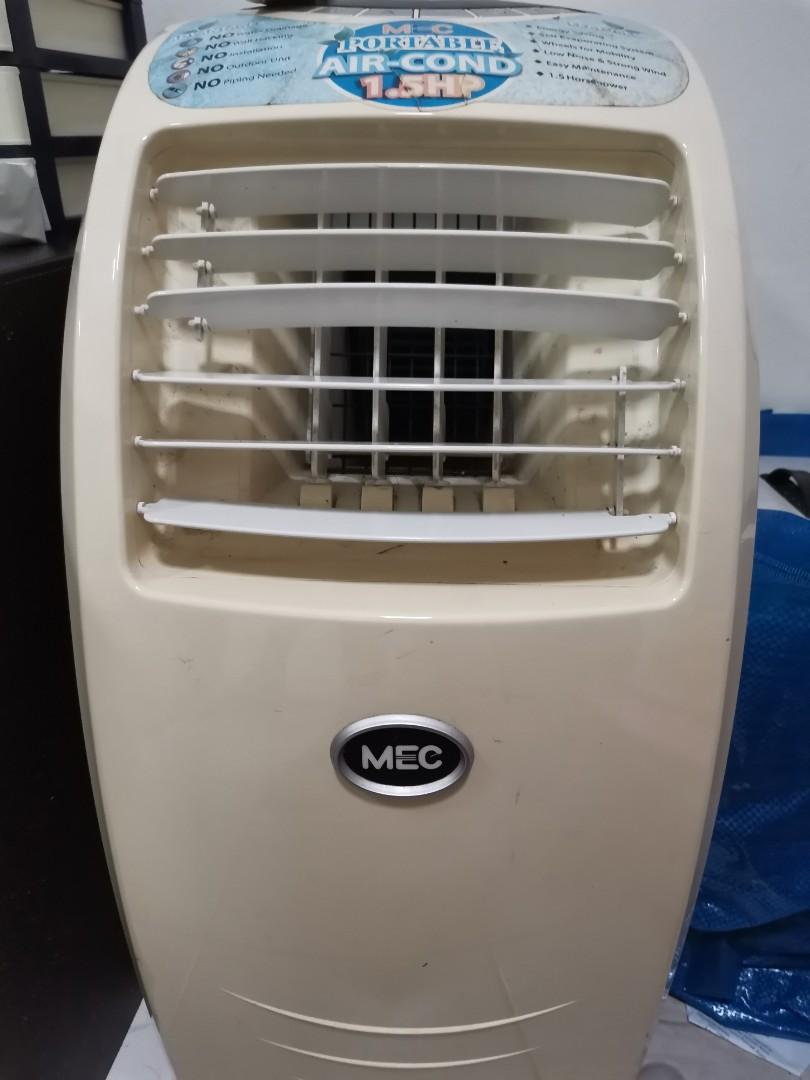 1 5hp Mec Portable Aircon Home Appliances Cooling Air Care On Carousell