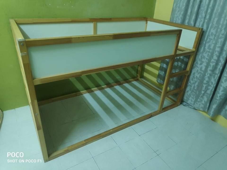 2nd hand Ikea bed frame kids, Furniture & Home Living, Furniture, Bed