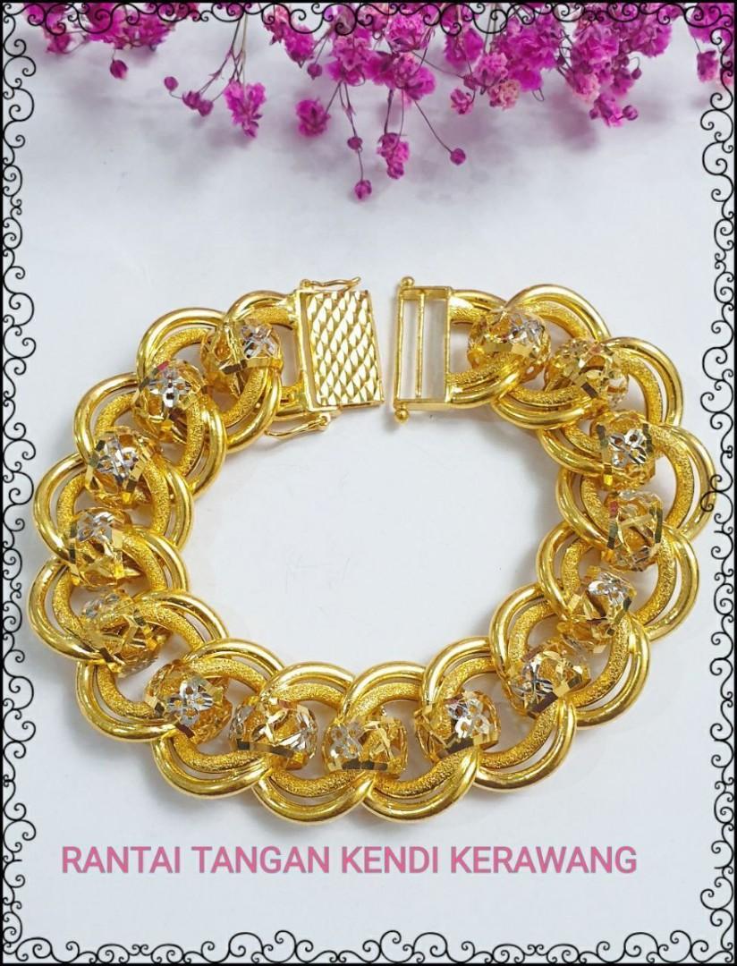 916 Gold Coco Kendi Women S Fashion Jewelry Organisers Bracelets On Carousell