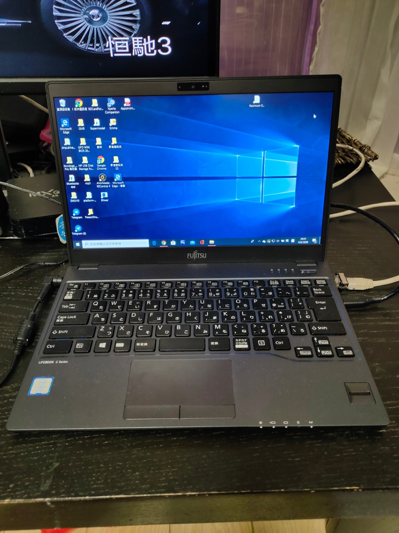 9成新799g超輕fujitsu lifebook u938日製, 電腦＆科技, 手提電腦