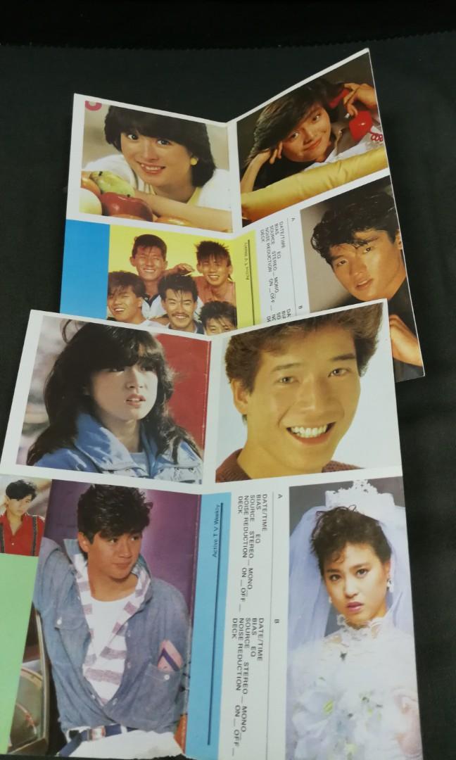 中森明菜近藤真彥松田聖子小海報 書本 文具 漫畫 Carousell