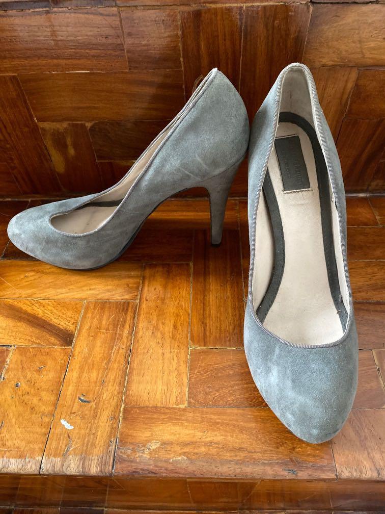 gray pumps women's shoes