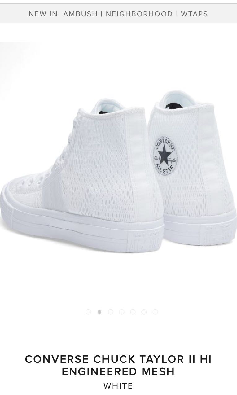 converse chuck taylor ii engineered mesh