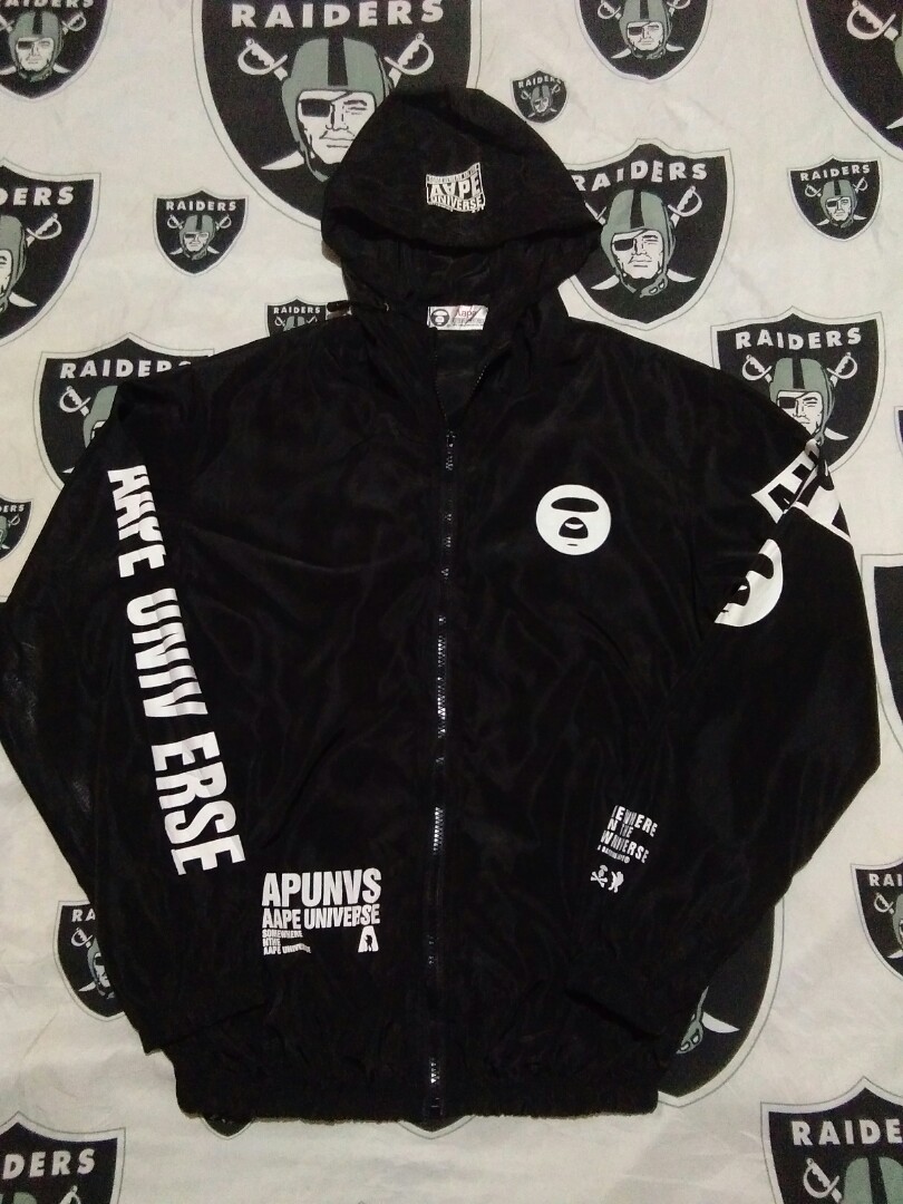 Aape hot sale universe windbreaker