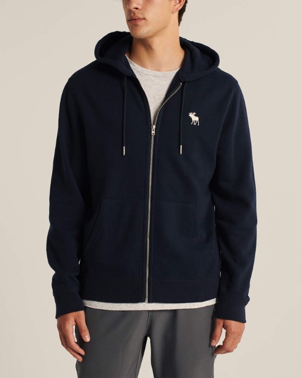 Abercrombie and fitch full zip hoodie 2025