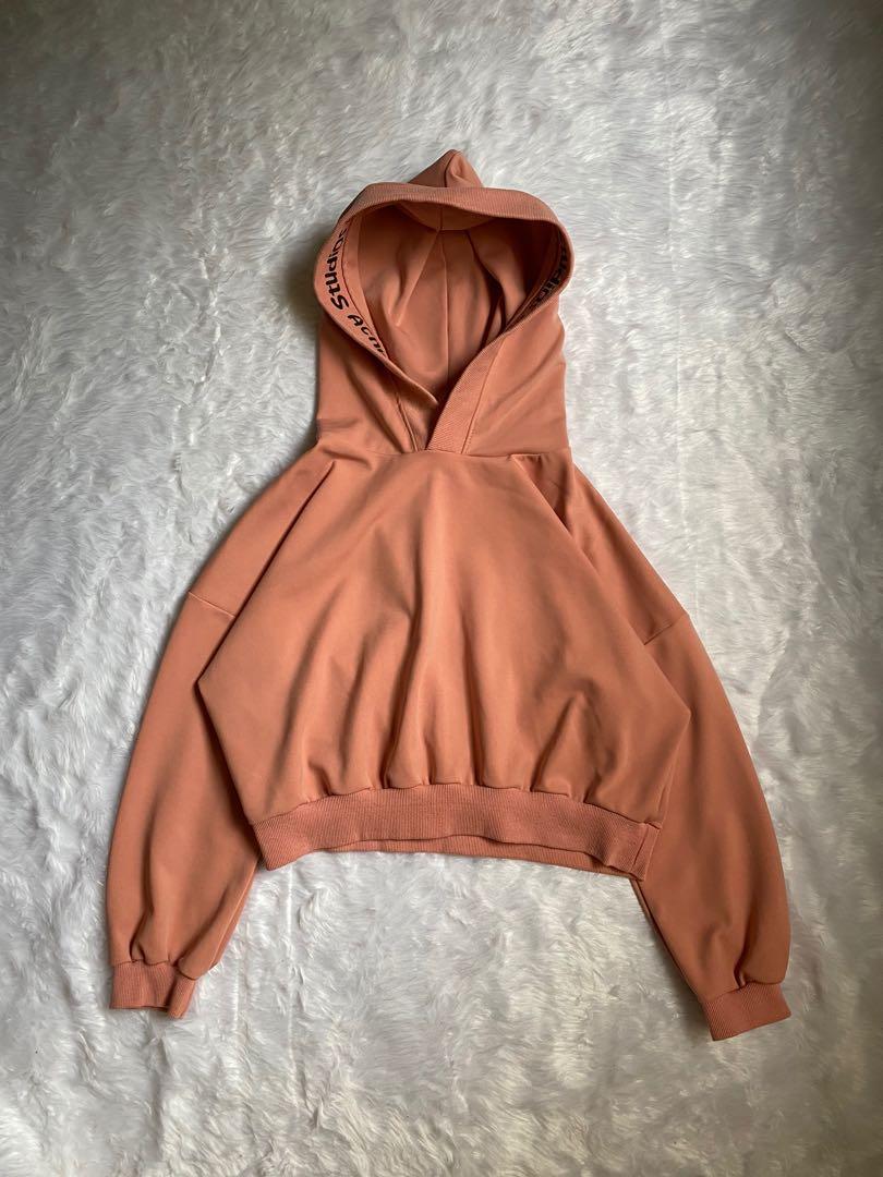 acne studios cropped hoodie