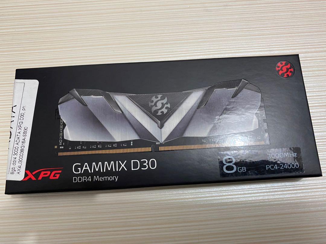 Xpg 8gb sale ram 3000mhz