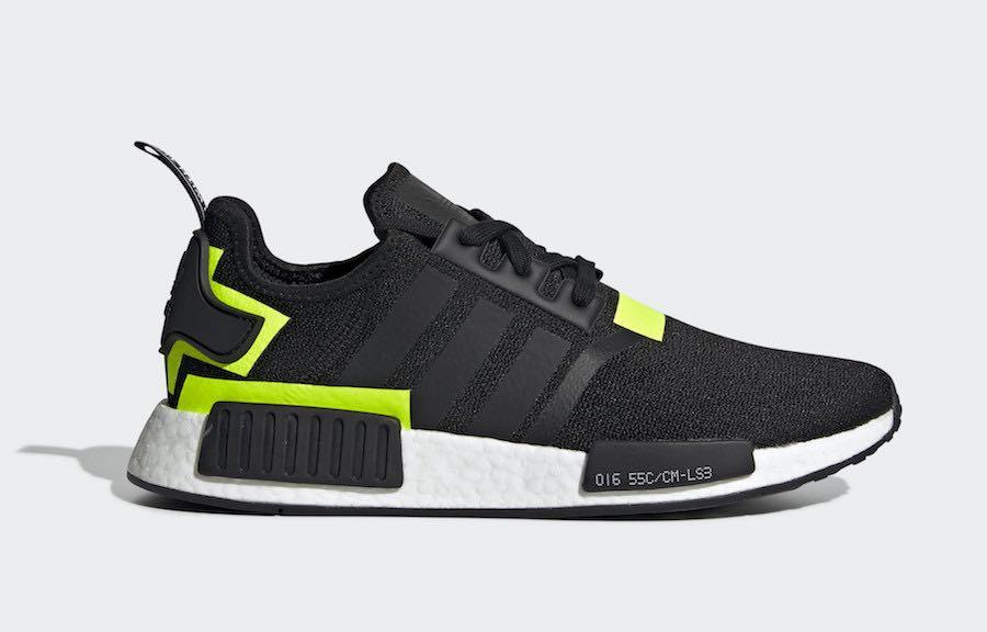 adidas nmd black volt