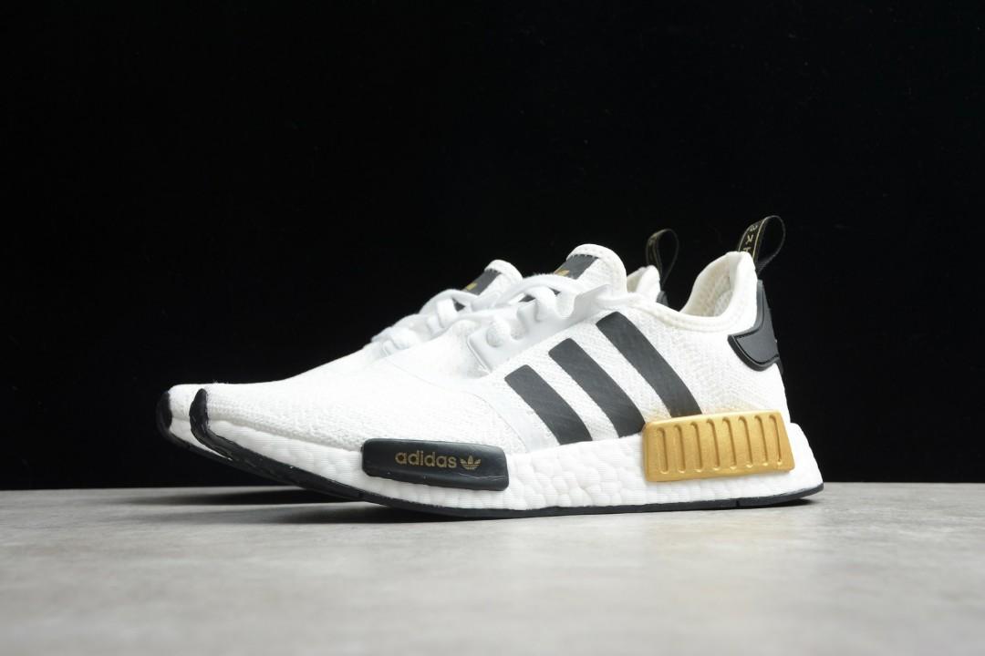 Adidas NMD R1 White Gold (Unisex), Men's Fashion, Footwear, Sneakers on  Carousell