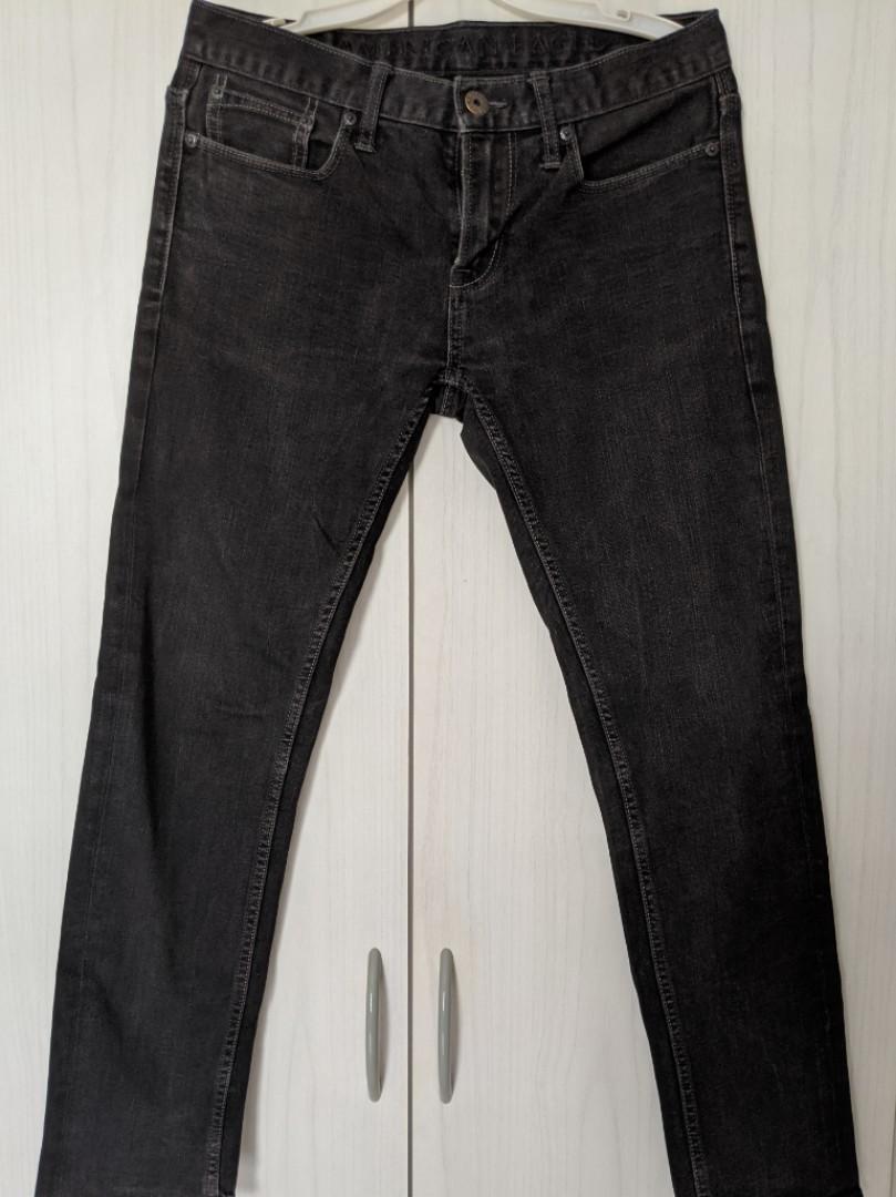 american eagle black jeans mens