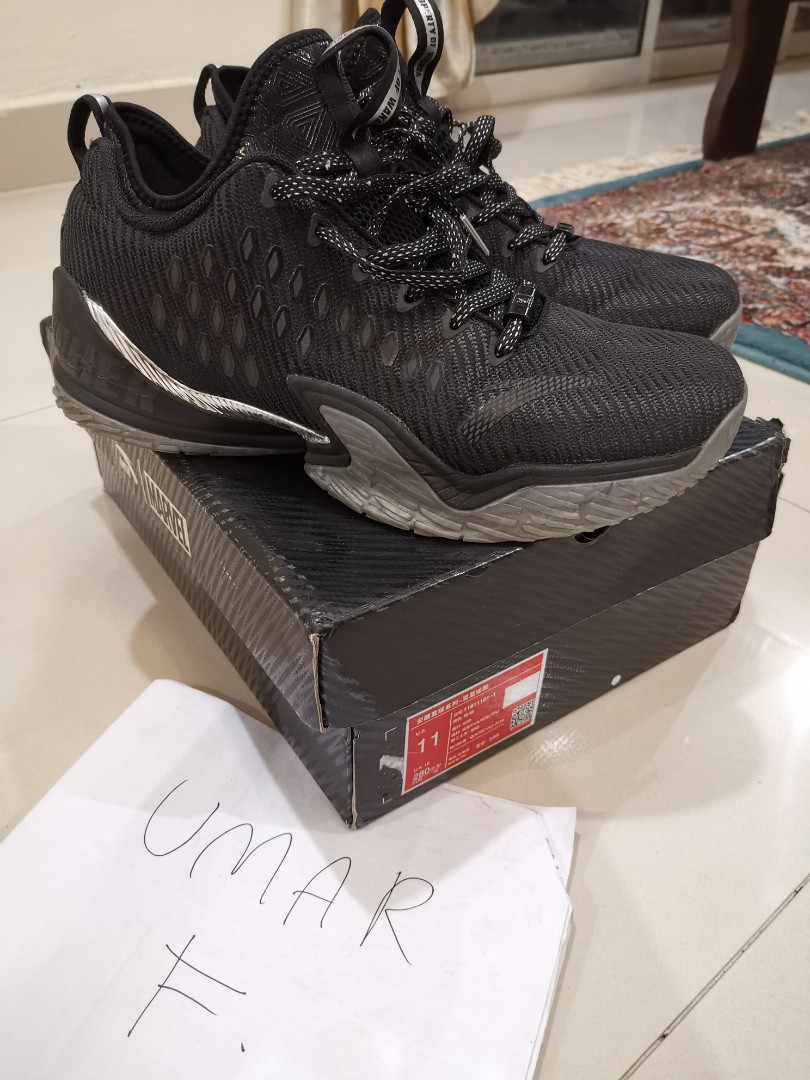 Anta KT3 klay thompson black panther edition