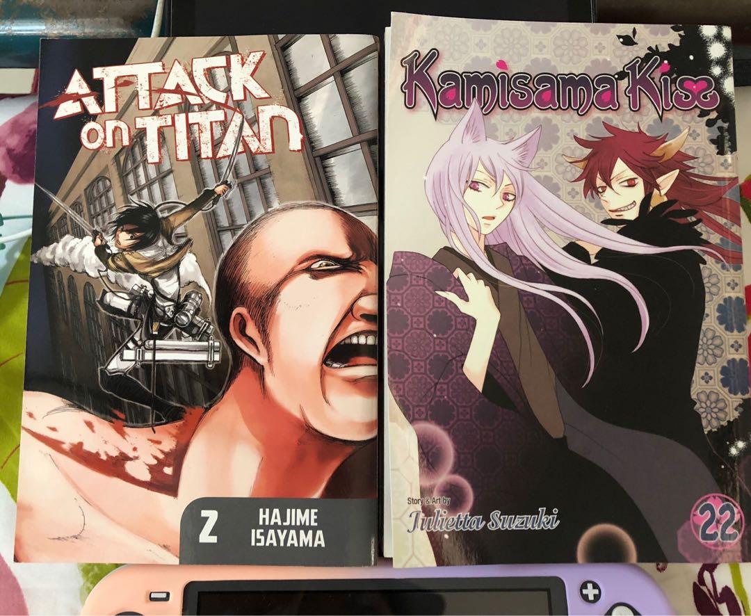 Attack On Titan Kamisama Kiss Books Comics Manga On Carousell Tình yêu hoa hướng dương. carousell