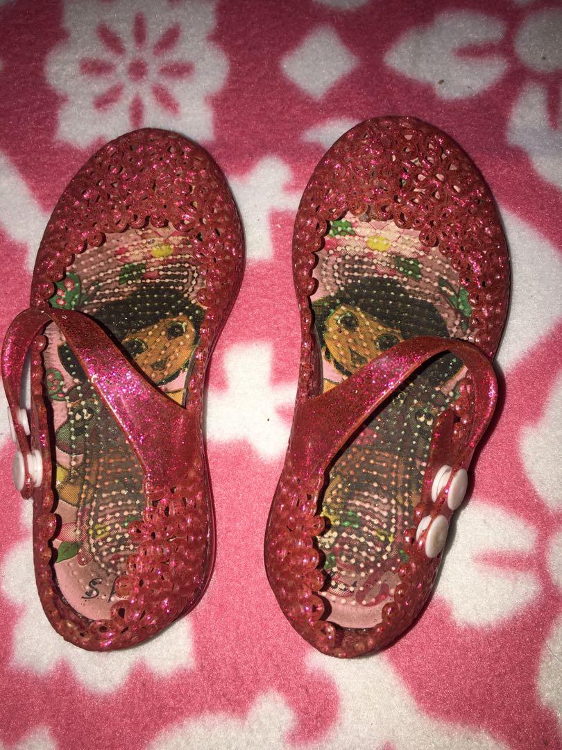 Authentic Dora Red Jelly shoes and 