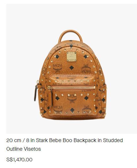 Mcm Stark Bebe Boo Backpack Best Sale, UP TO 50% OFF |  www.encuentroguionistas.com