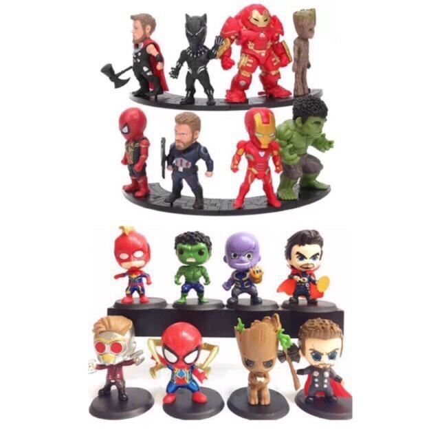 Avengers Infinity War Kids Nation Set Of 8 Action Figure Toys Games Toys On Carousell