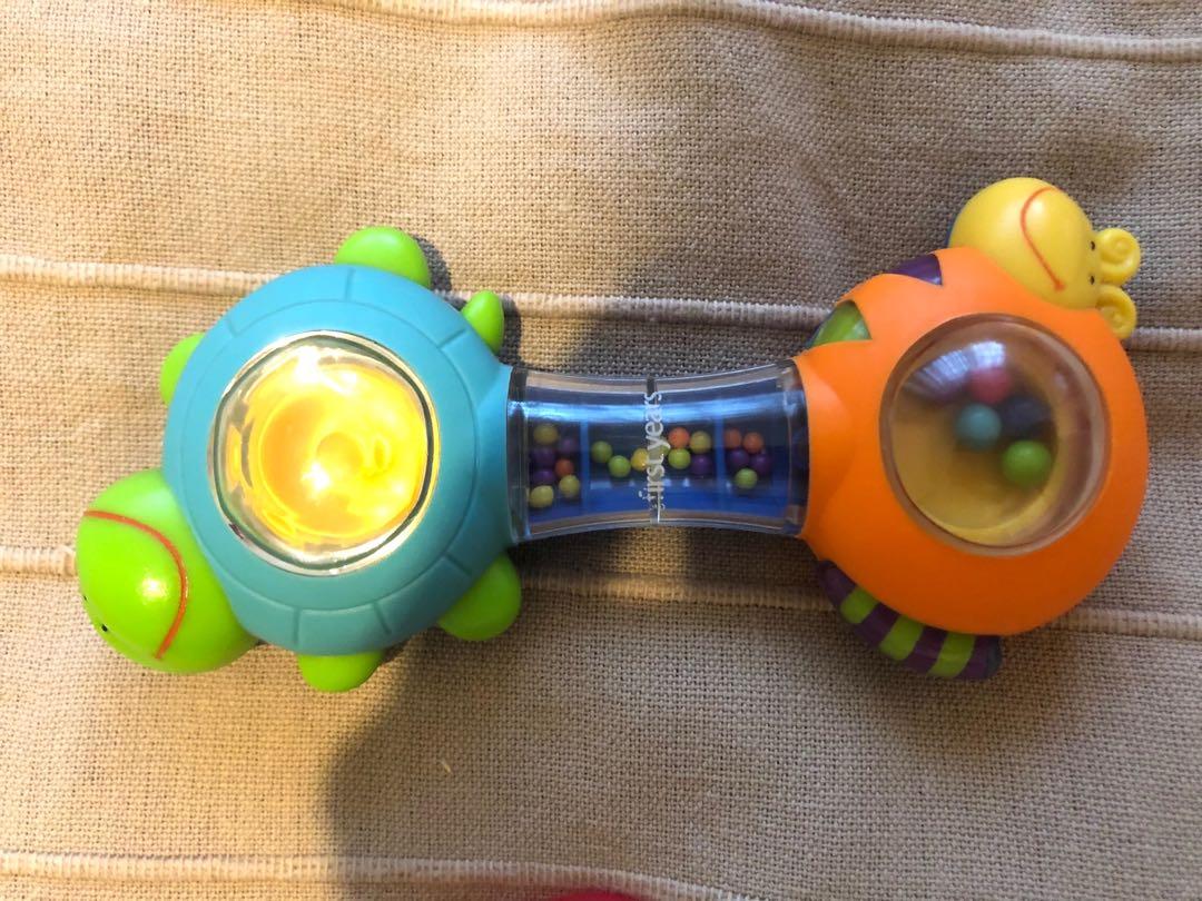 The First Years Fruity Teether and Rattle Babies Kids Infant