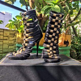 Balmain x H&M Gladiator Rope Heels