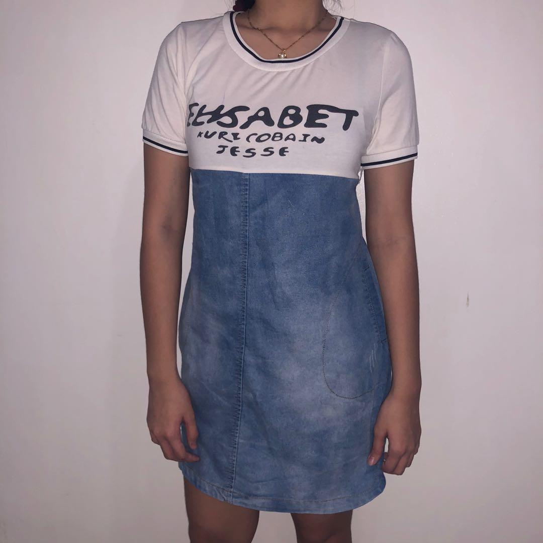 bangkok denim dress (Category: Traditional & Ethnic wear) located in Cebu City. Submitted by itsmegm (Listing ID 1027176648, Image 2). Description: .