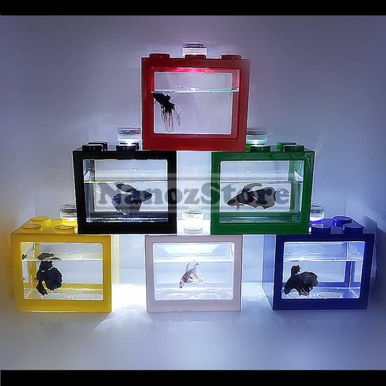 Betta Lego Tank Bekas Ikan Laga Ready Stock Pet Supplies