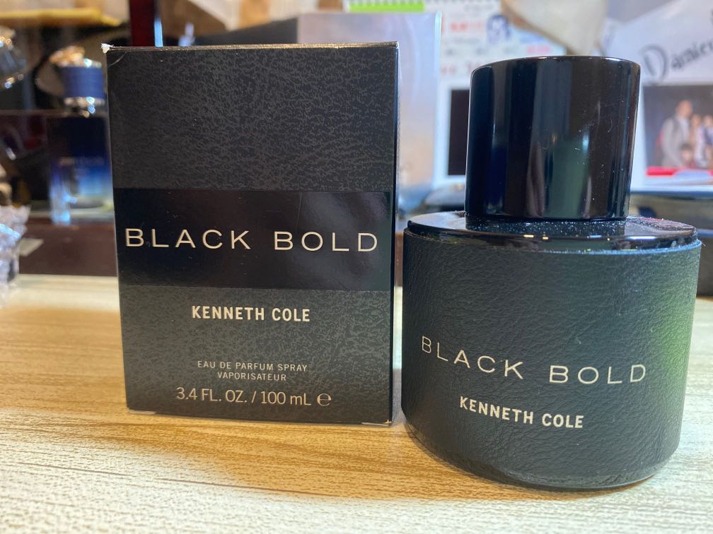 black and bold kenneth cole