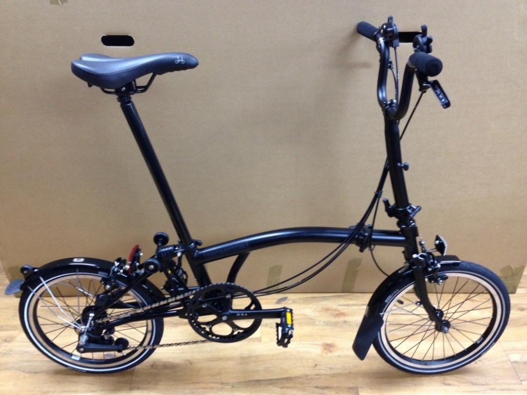 Brompton M6l Black Brompton S3l Black Edition BNIB Brompton Black