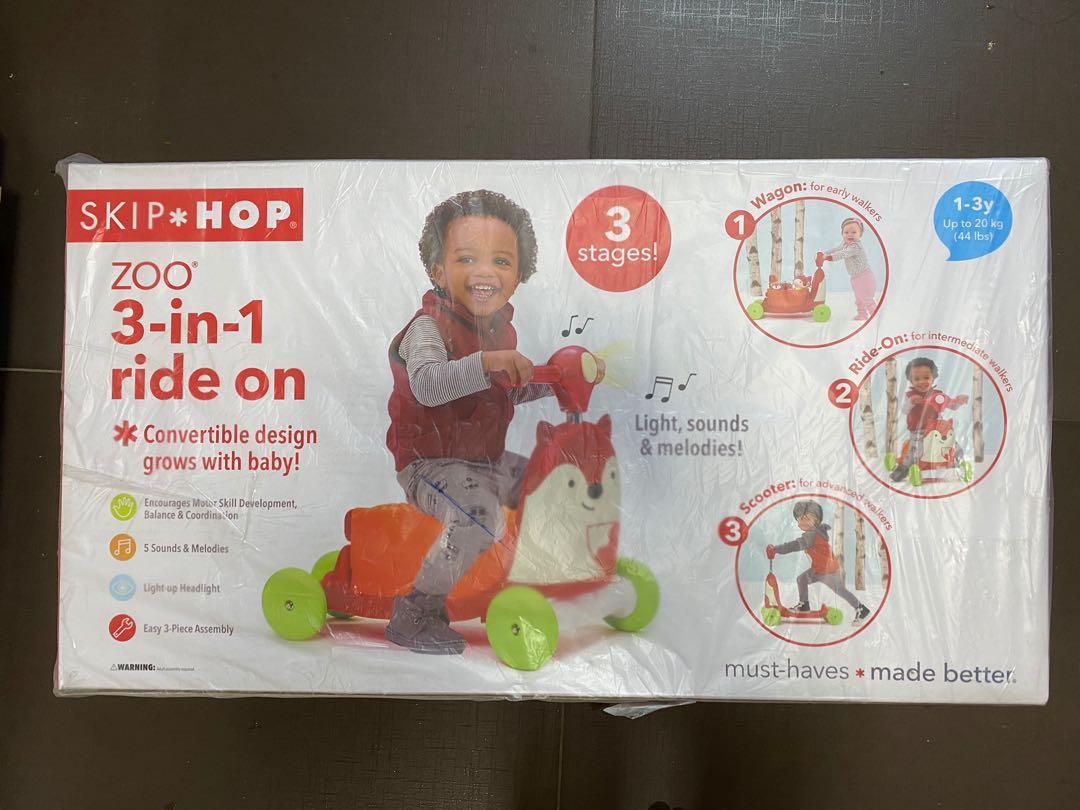 skip hop 3 in 1 walker