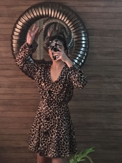 Zara giraffe dress Clearance