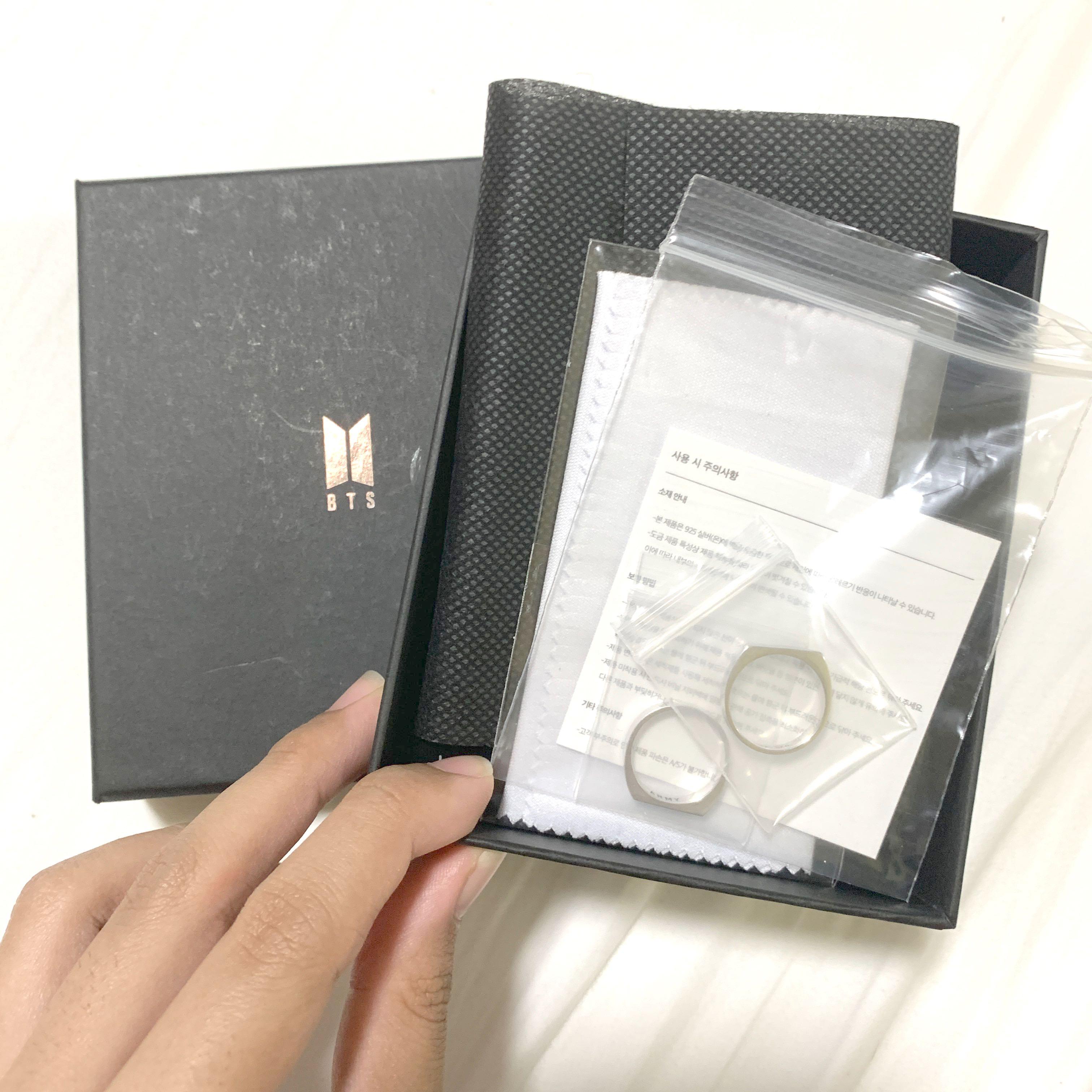 BTS MAP OF THE SOUL RING 指輪　トレカ付 BTS] Map Of The Soul Tour : Ring + Photocard – krmerch