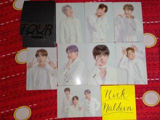 BTS MOTS Tour Mini photocard set