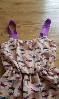 Butterfly Highlow Semi formal dress