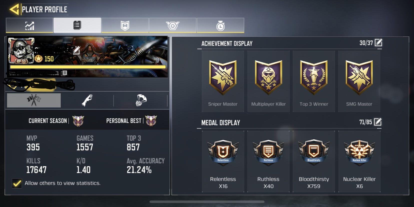 Call Of Duty Mobile Account Toys Games Video Gaming Others On Carousell