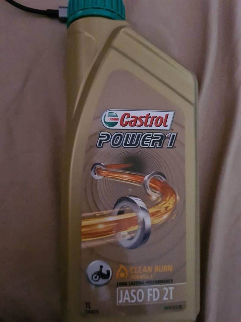 Castrol Power 1 Semi Synthetic 2t Motorbikes Motorbike Accessories On Carousell