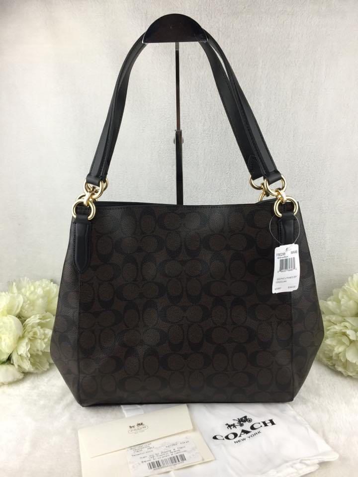 Coach hallie hotsell shoulder bag rose