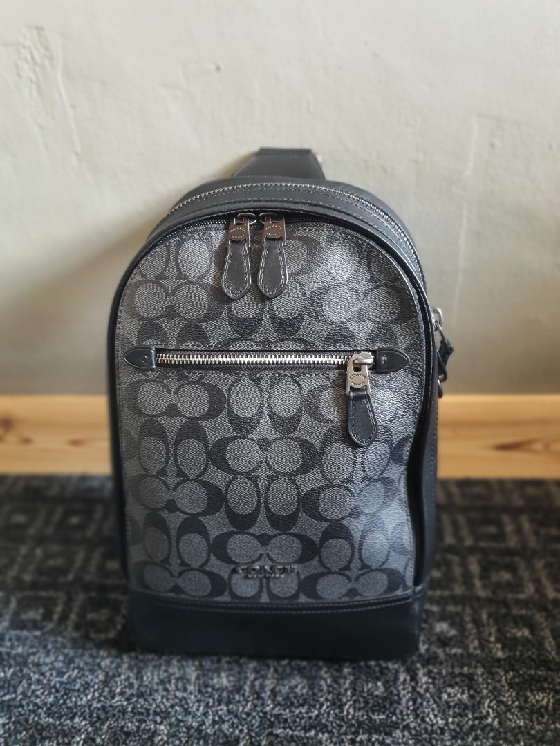 coach one strap backpack