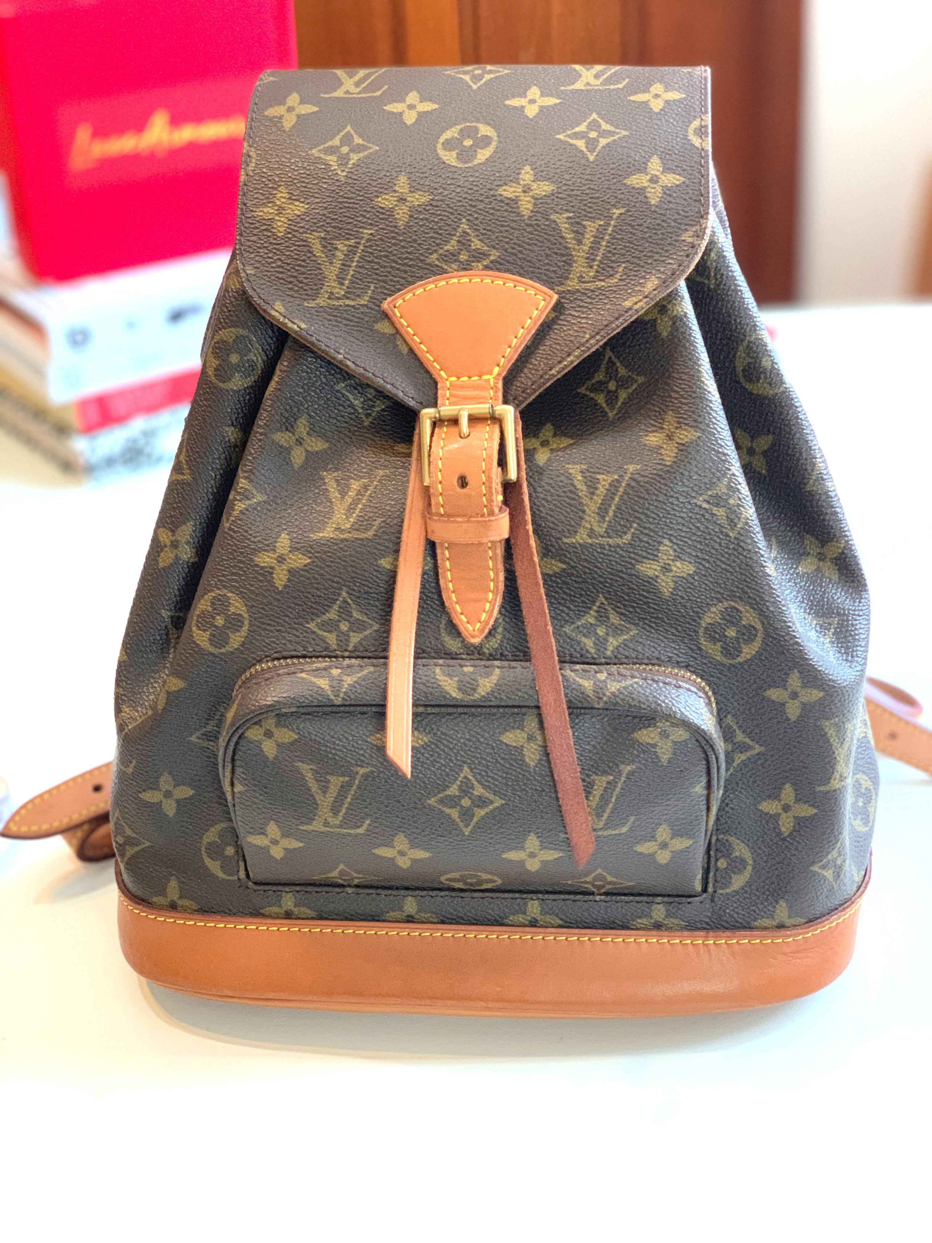 LV Christopher Backpack Monogram GM Prism, Luxury, Bags & Wallets on  Carousell