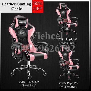 Computer Gaming Chair Black Pink Gaming