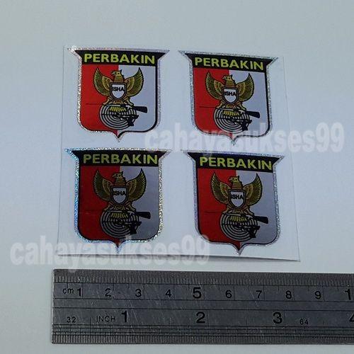 Cutting Sticker PERBAKIN Size Kecil 3.8cm x 4cm Sticker Body Motor ...