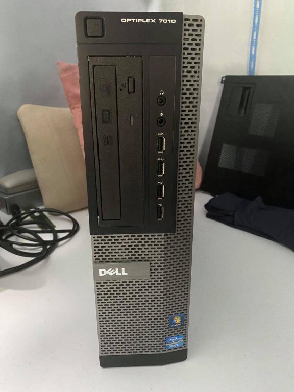 DELL Optiplex 7010 (Category: Desktops) located in Cavite. Submitted by jazz.shop (Listing ID 1026988670, Image 1). Description: Operating System Windows 7 ROG Rampage (64 Bit) (E3) 64-bit SP1 CPU Intel Core i3 3220 Ivy Bridge 22nm Technology RAM 4.00GB DDR3 @ 798MHz Motherboard Dell Inc. 0YXT71 Graphics Intel HD Graphics 4000 (Dell) Storage 250GB Western Digital WDC WD2500AAKX-75U6AA0 ATA Device (SATA ) Optical Drives MATSHITA DVD+-RW SW830 ATA 