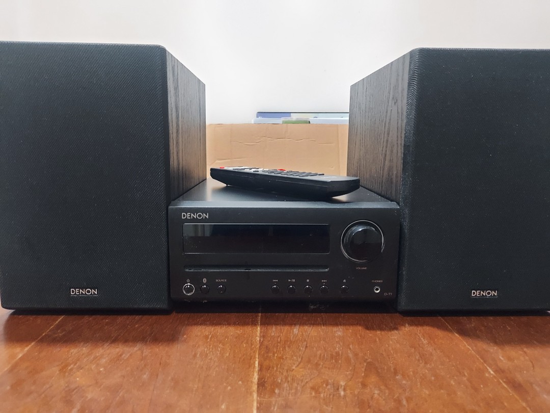 Denon D T1 Speakers Preloved Audio Soundbars Speakers Amplifiers On Carousell