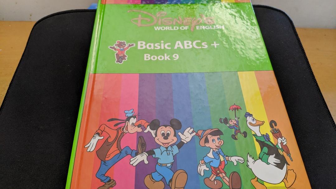 Disney's world of english,basic abcs+ book 9, 興趣及遊戲, 書本