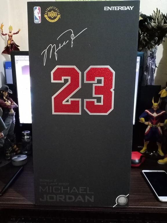 BNIB Enterbay Michael Jordan (Series 2) #23 Black Jersey (8th Anniversary  Limited Edition), Hobbies & Toys, Toys & Games on Carousell