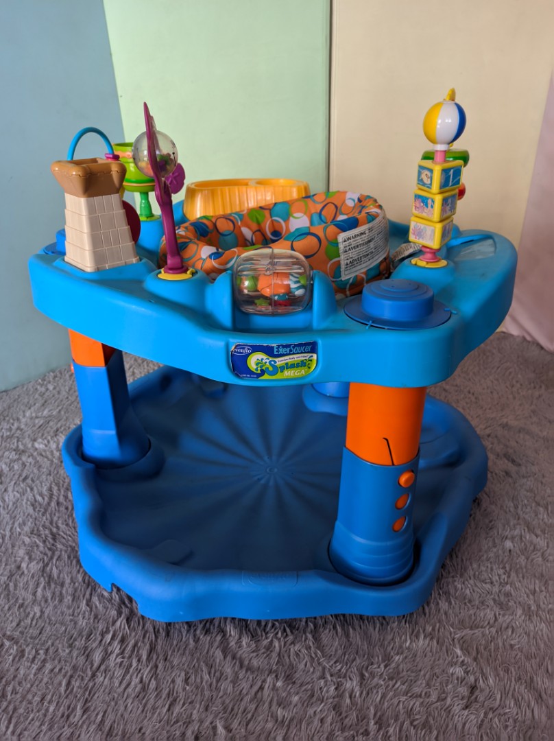 Evenflo exersaucer 2025 mega splash