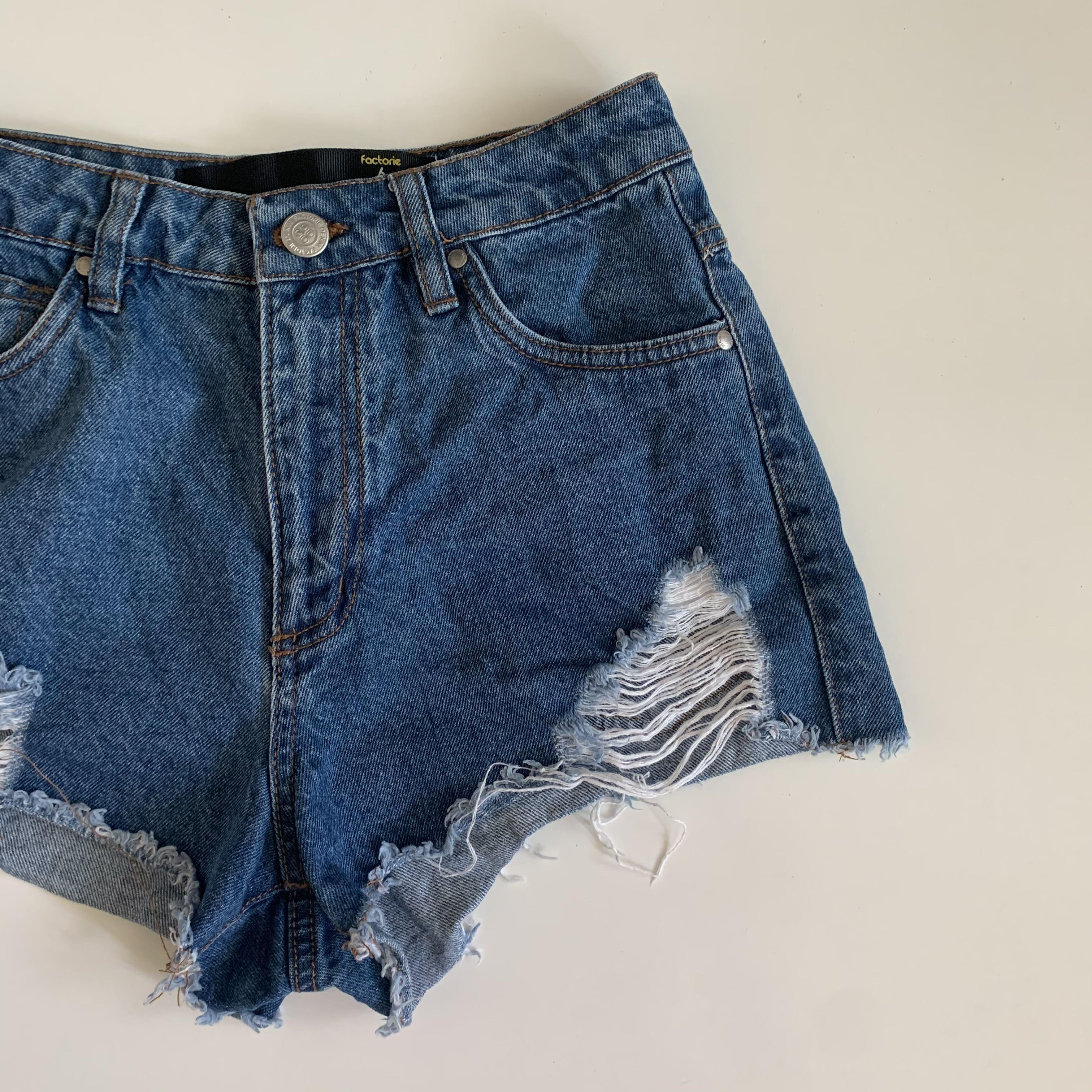 Factorie denim shorts clearance