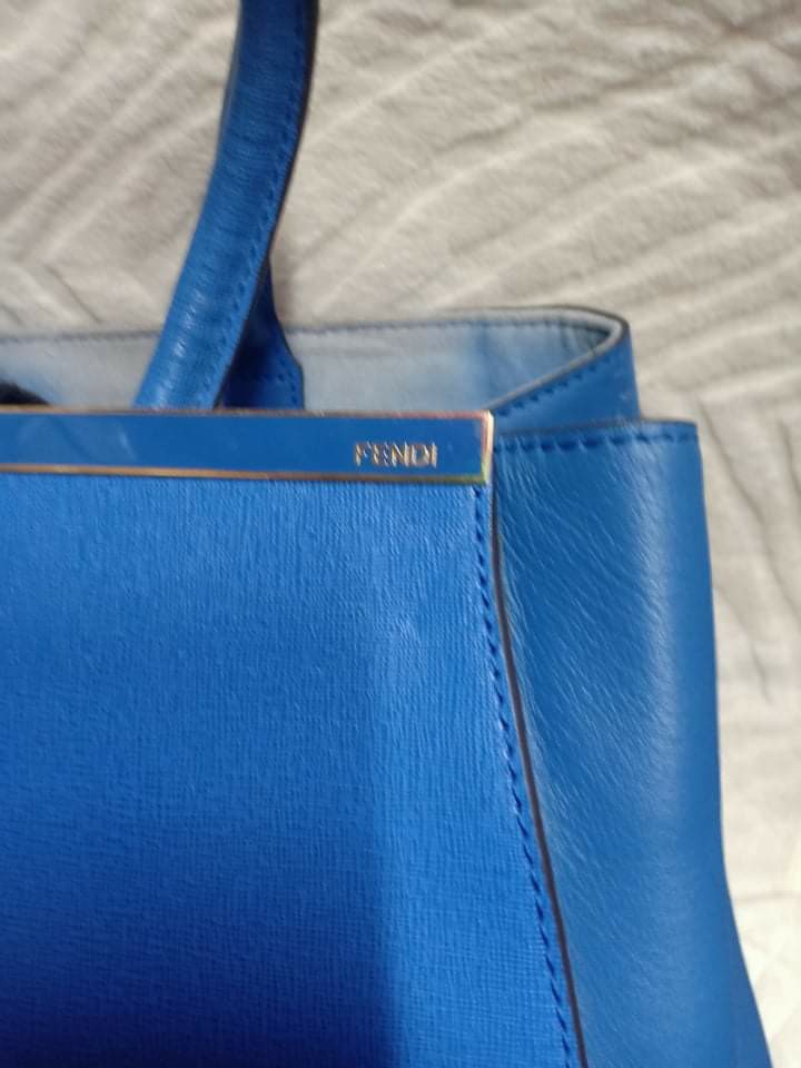 fendi blue bag