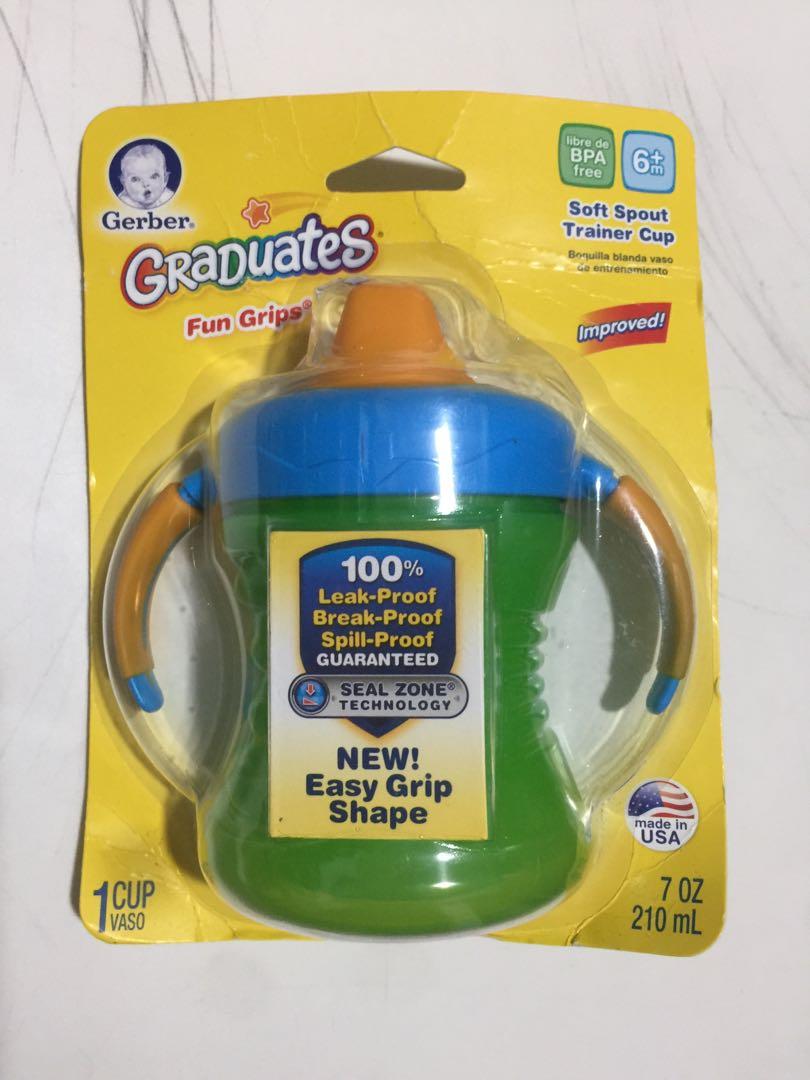 gerber graduates fun grips sippy cup
