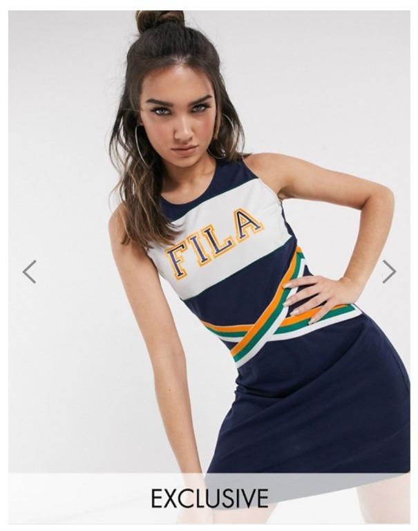 Dress and cheap fila shoes