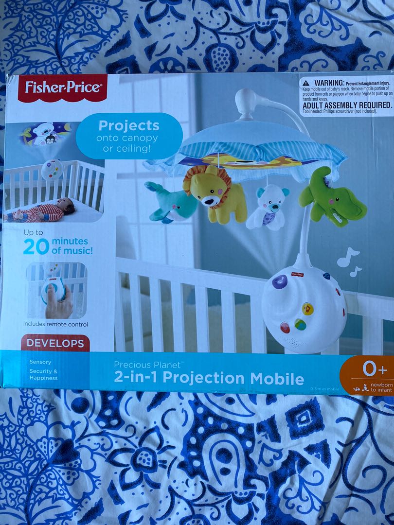 Fisher Price Baby Cot Mobile, Babies & Kids, Infant Playtime on Carousell