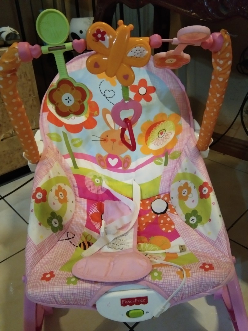fisher price rocker pink